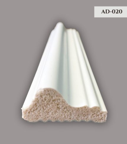 Decorative Wall Molding Paintable and Durable White Wall Panel AD-020 (1)
