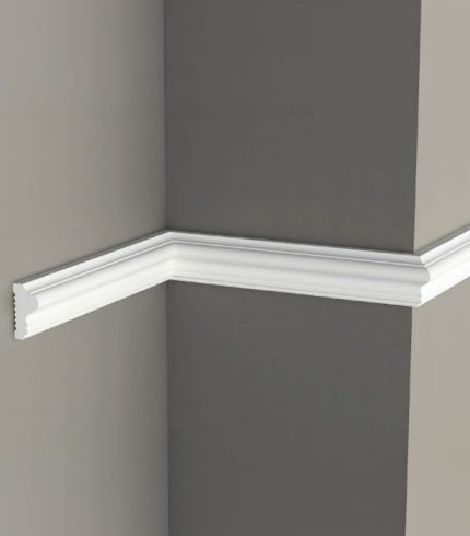 Decorative Wall Molding Paintable and Durable White Wall Panel AD-020 (1)