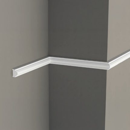 Decorative Wall Molding Paintable and Durable White Wall Molding AD-025
