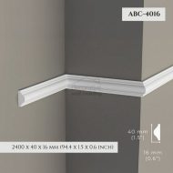 Paintable and Durable White Wall Panel ABC-4016