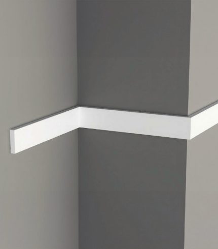 Durable Molding Panel White Paintable Wall Moulding ABC-4008